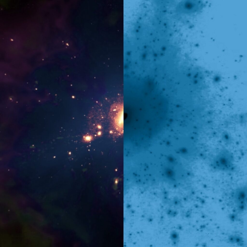 Зорі та темна матерія у галактиці
