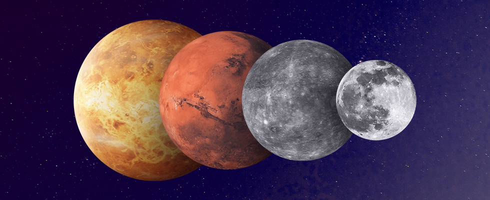 Когда планеты будут видны рядом с Луной в феврале 2024 года?