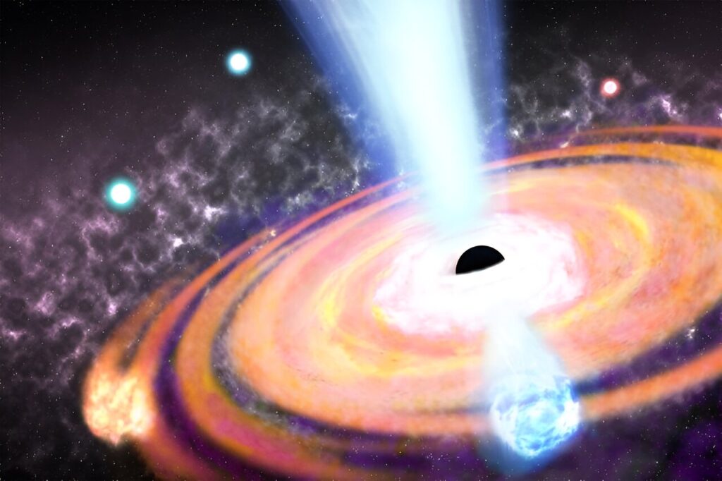 Черные дыры в центрах галактик