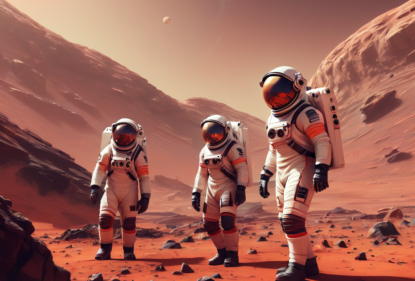 Астронавты на Марсе