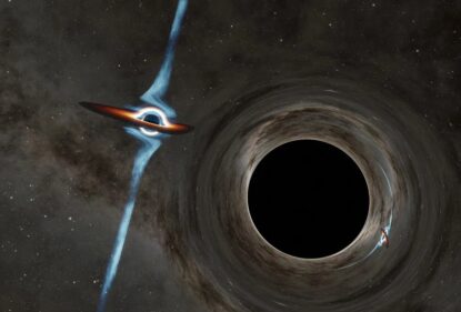 Вчені знайшли у надмасивної чорної діри чорну діру-супутник