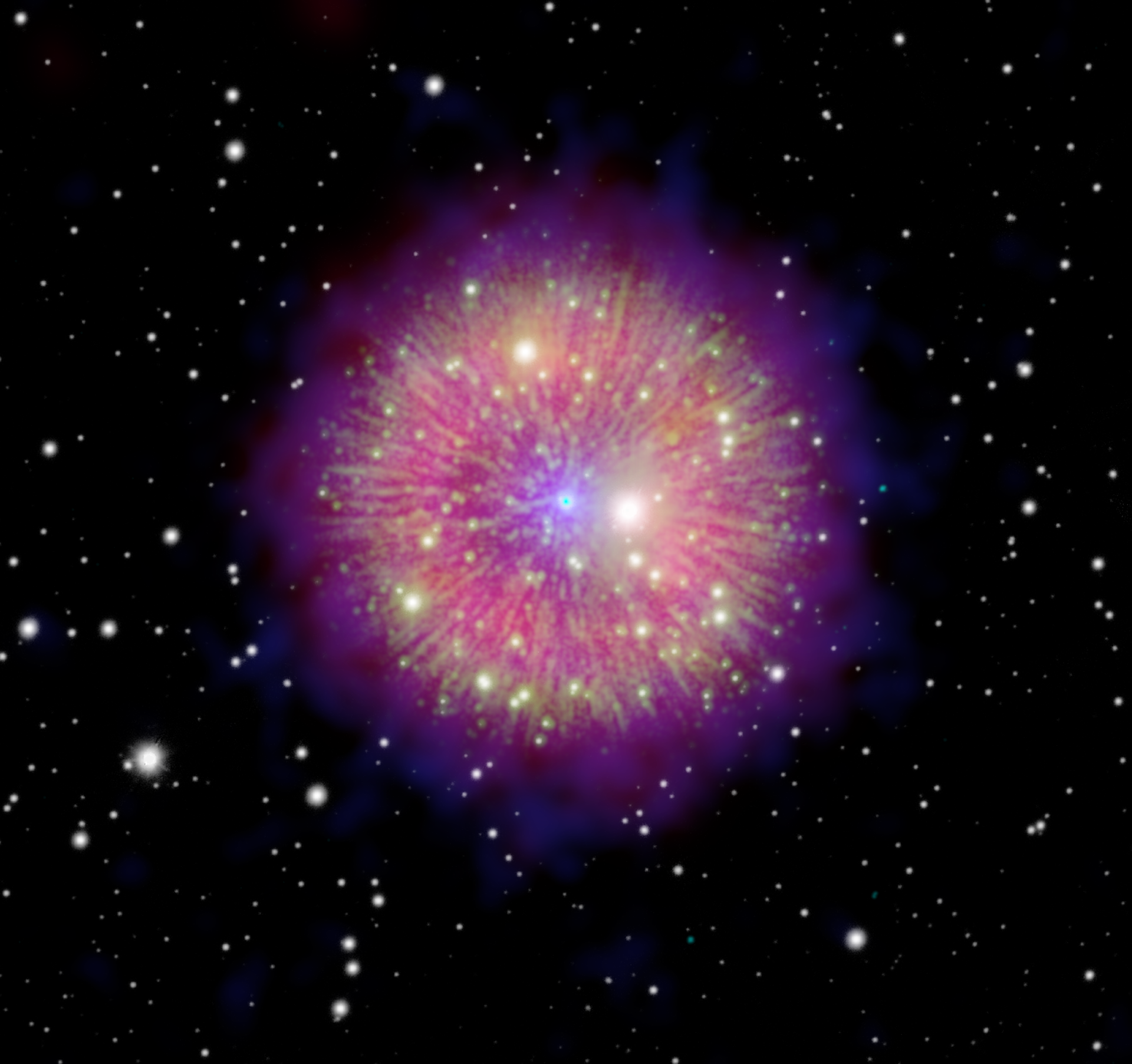 Небесний феєрверк і «зомбі-зоря»: астрономи зазнімкували наслідки спалаху наднової