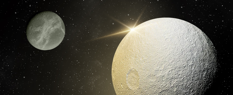 Complex Things in Simple Words | What is interesting about Saturn’s moons Tethys and Dion?