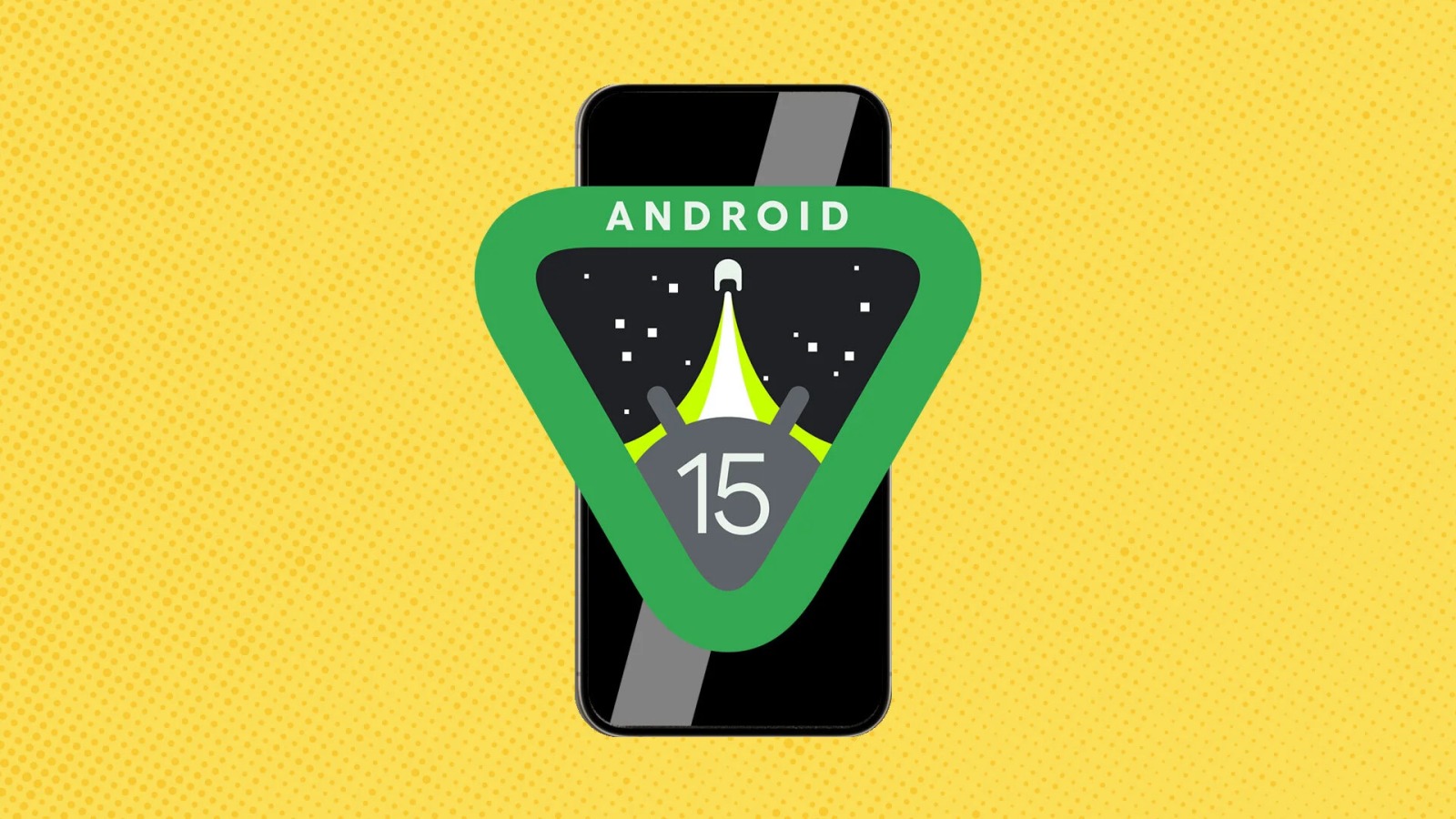 Google reveals the secret of the Android 15 space logo