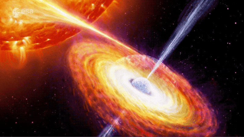 Вещество звезды-компаньона, усиливающее струи нейтронной звезды