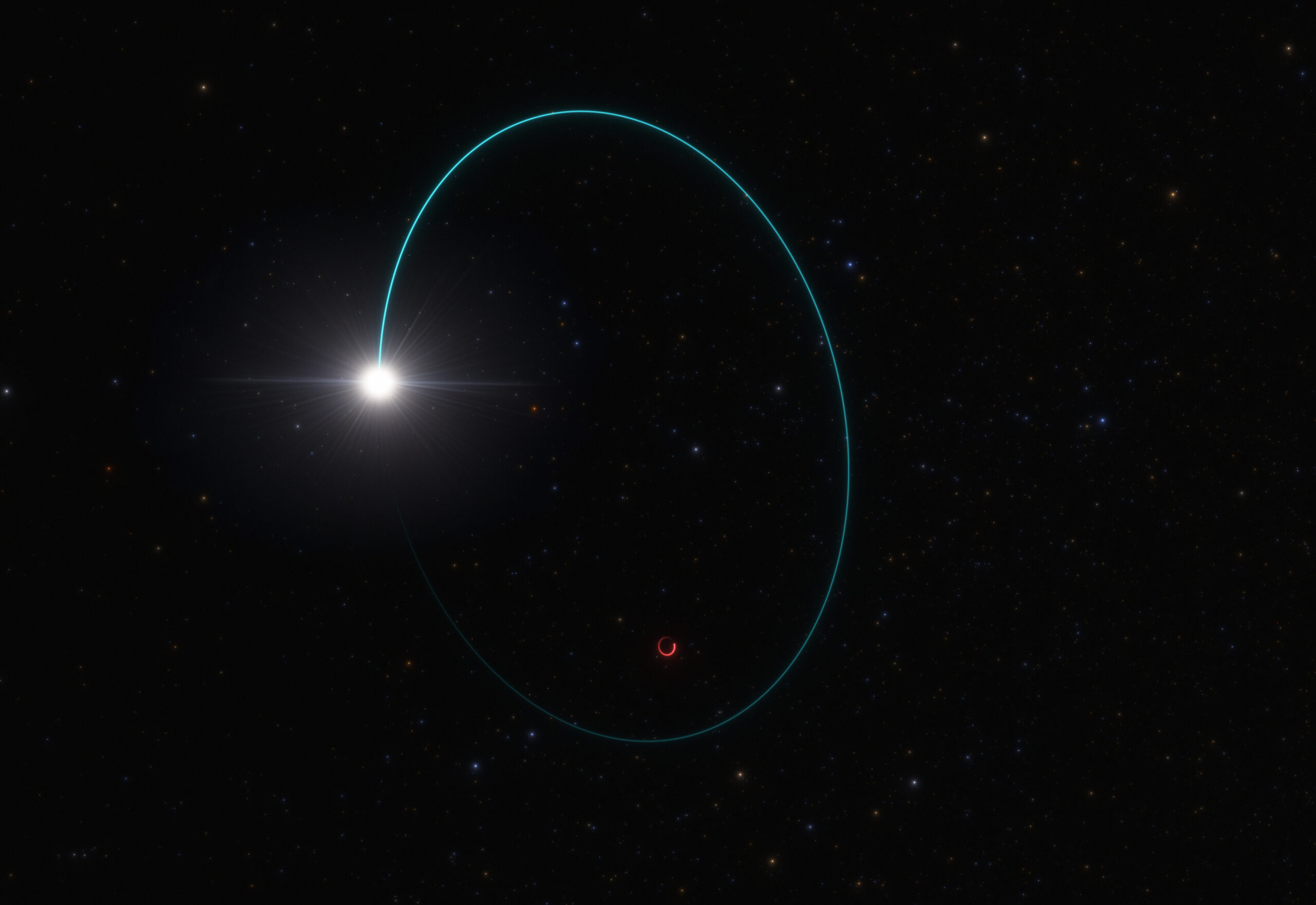 У 33 рази більша за Сонце: масивна чорна діра сховалася по сусідству з Землею