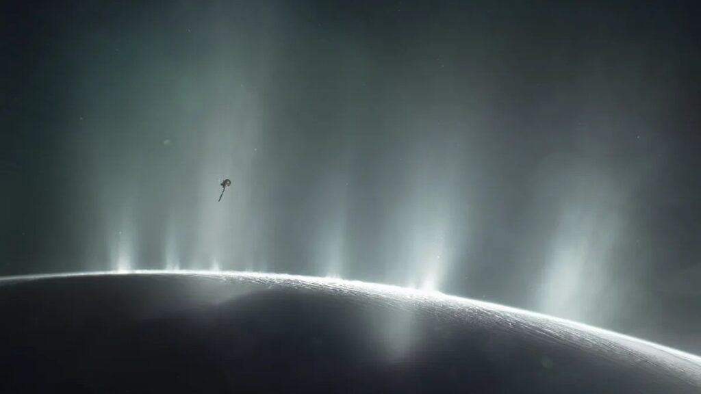 Гейзери можуть розкрити загадку життя на Енцеладі