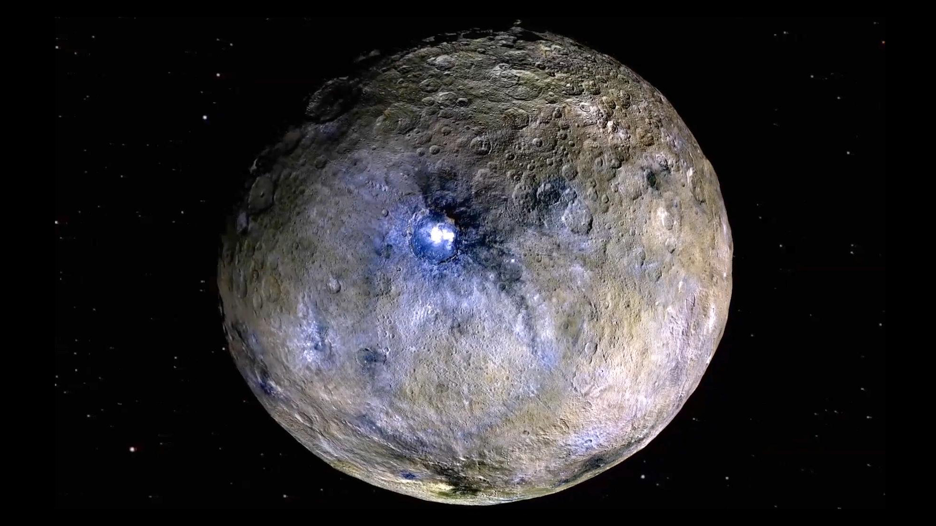 Ice in the craters of Ceres formed recently
