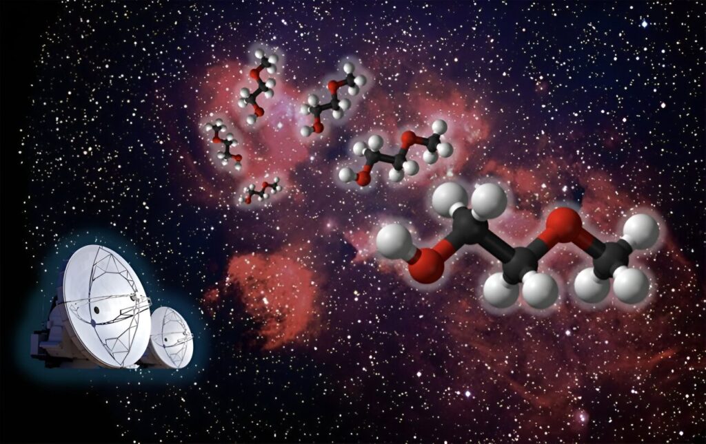 Нова молекула в космосі