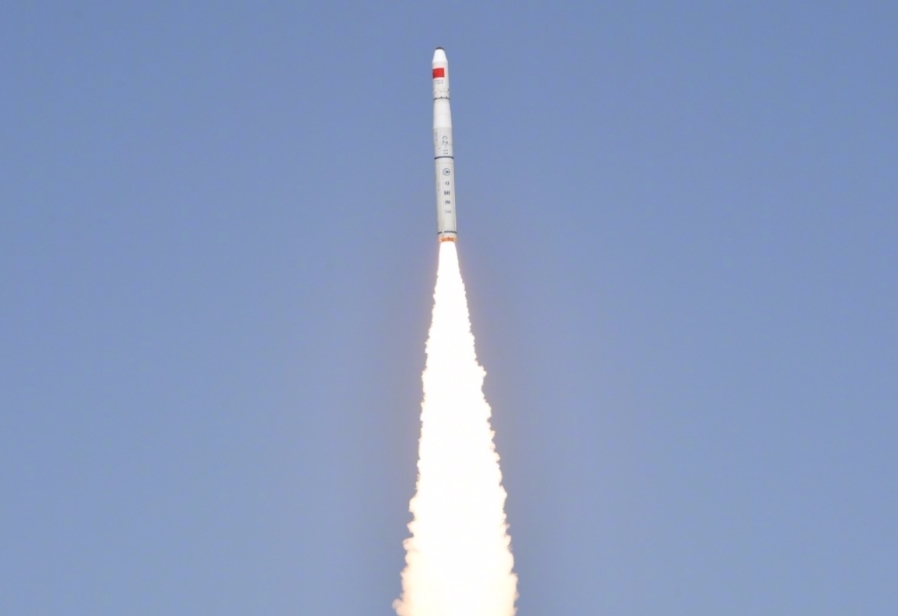 Старт ракети «Чанчжен-11»