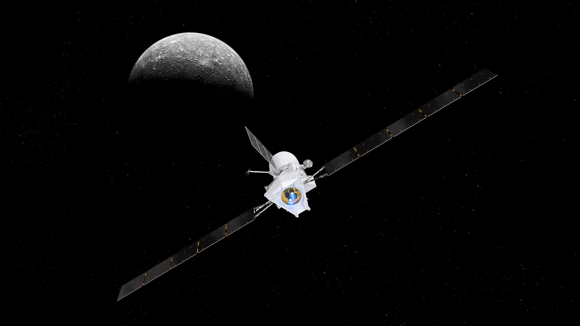 Problems on the way to Mercury: BepiColombo mission lost thrust