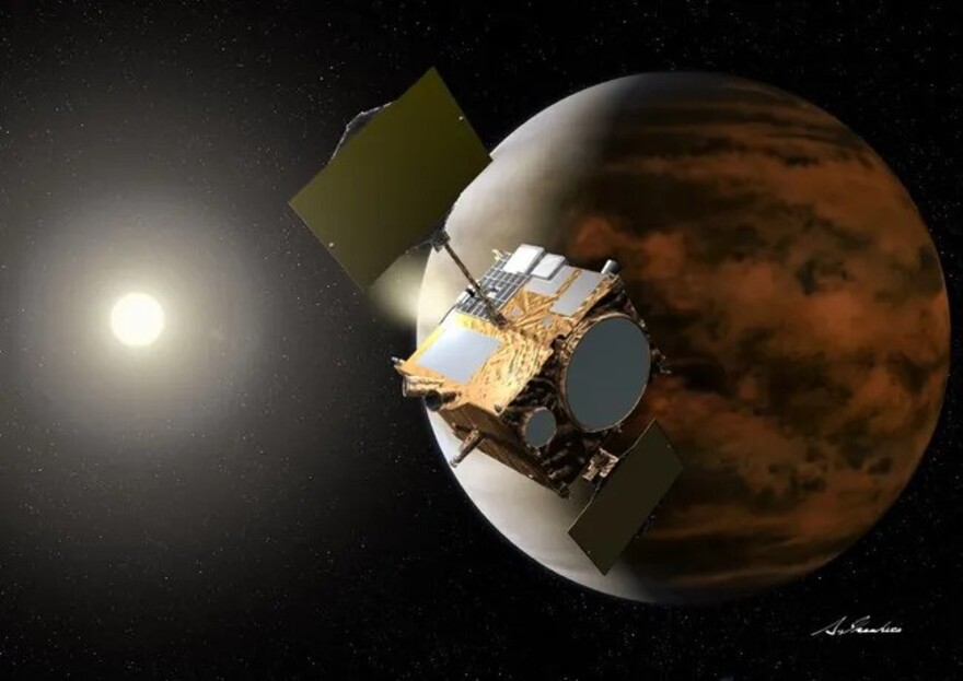 Зонд «Акацукі» на орбіті Венери