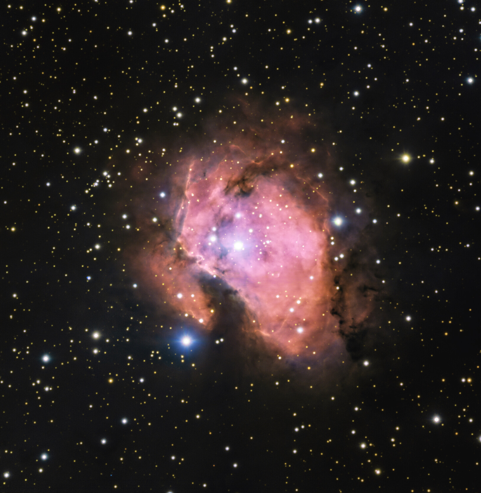 Very Large Telescope photographs the Gum Nebula