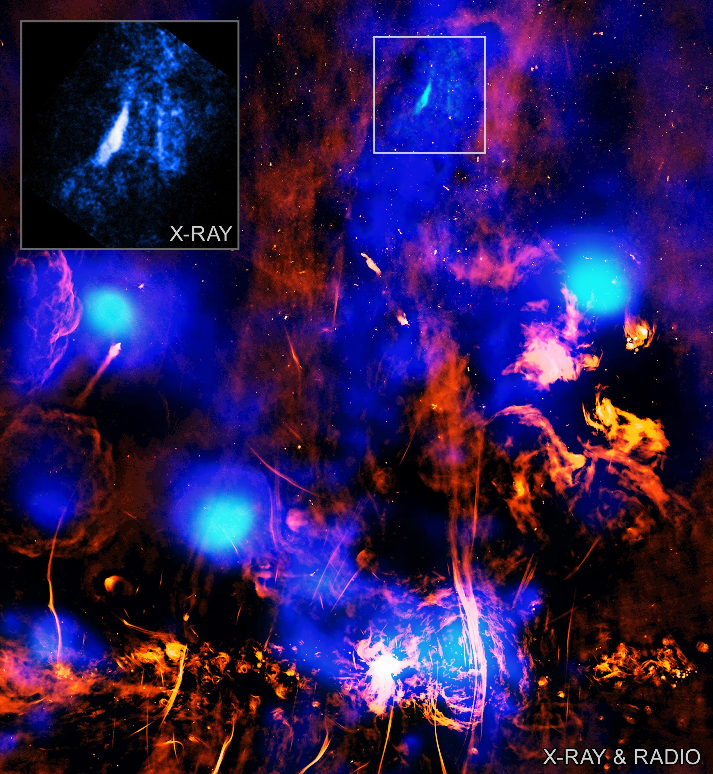 Черная дыра в центре Млечного Пути образовала гигантский «дымоход»