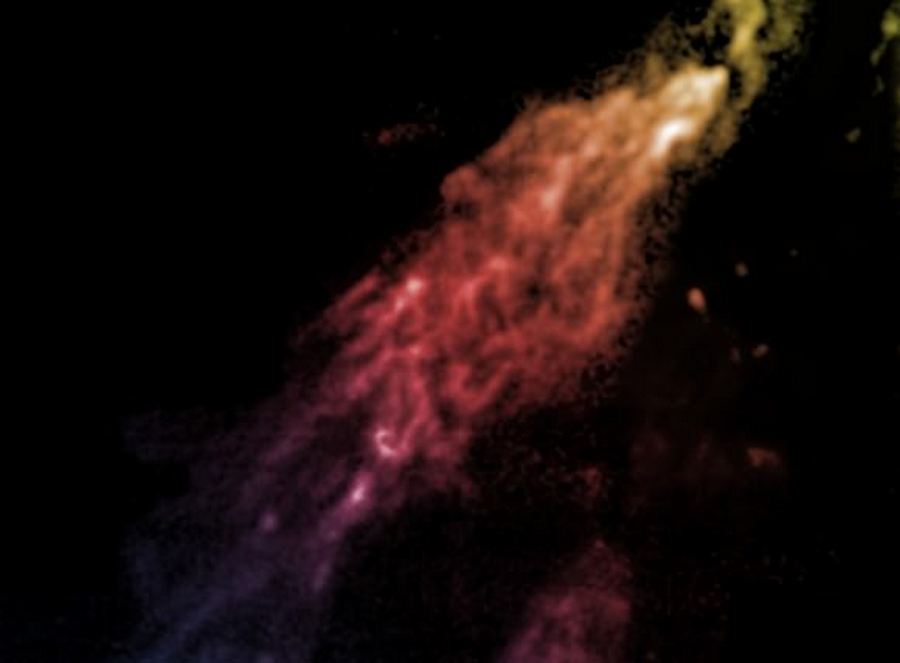 Цветное изображение Облака Смита