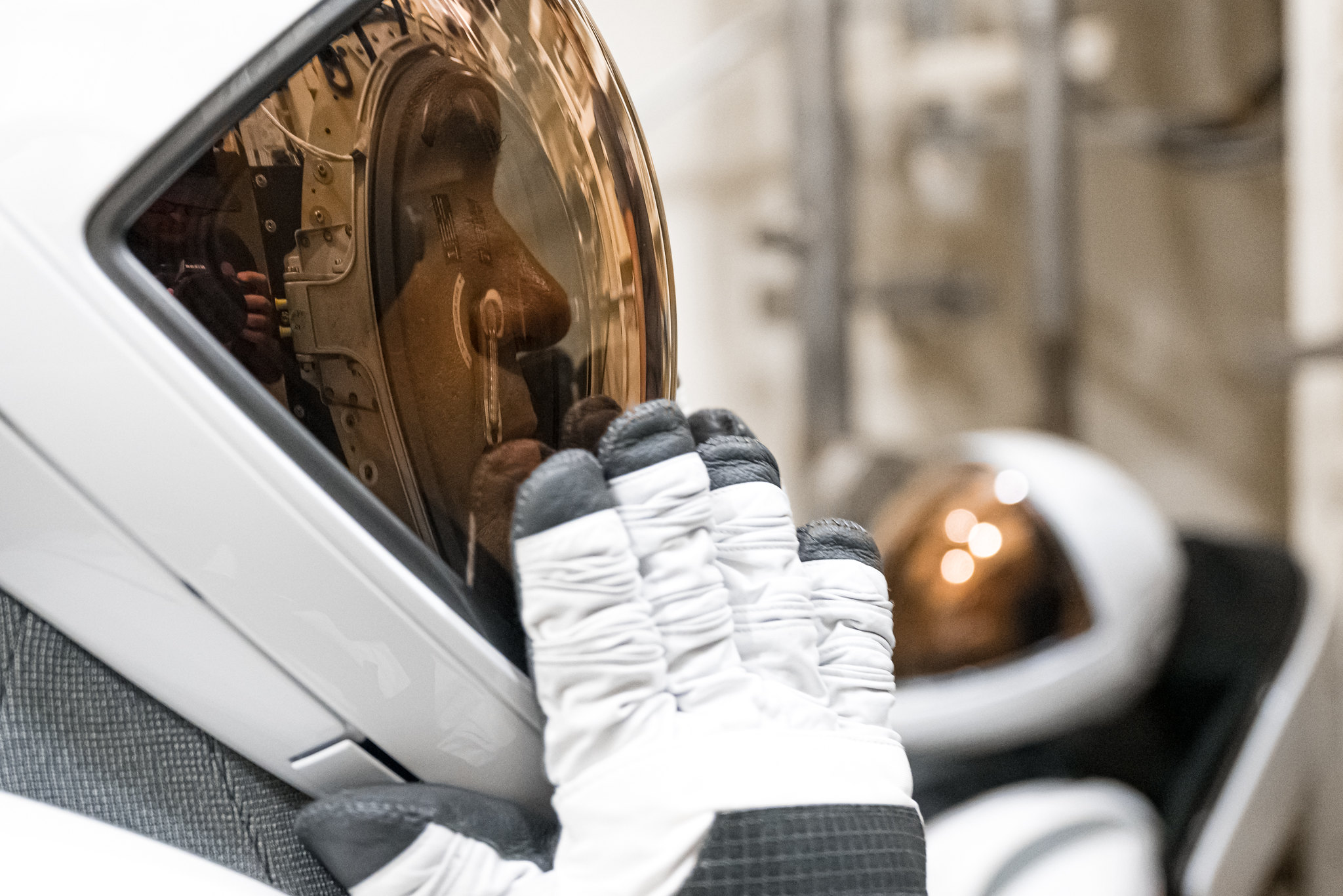 Final try-on: Polaris Dawn mission crew tests spacesuits in a vacuum chamber