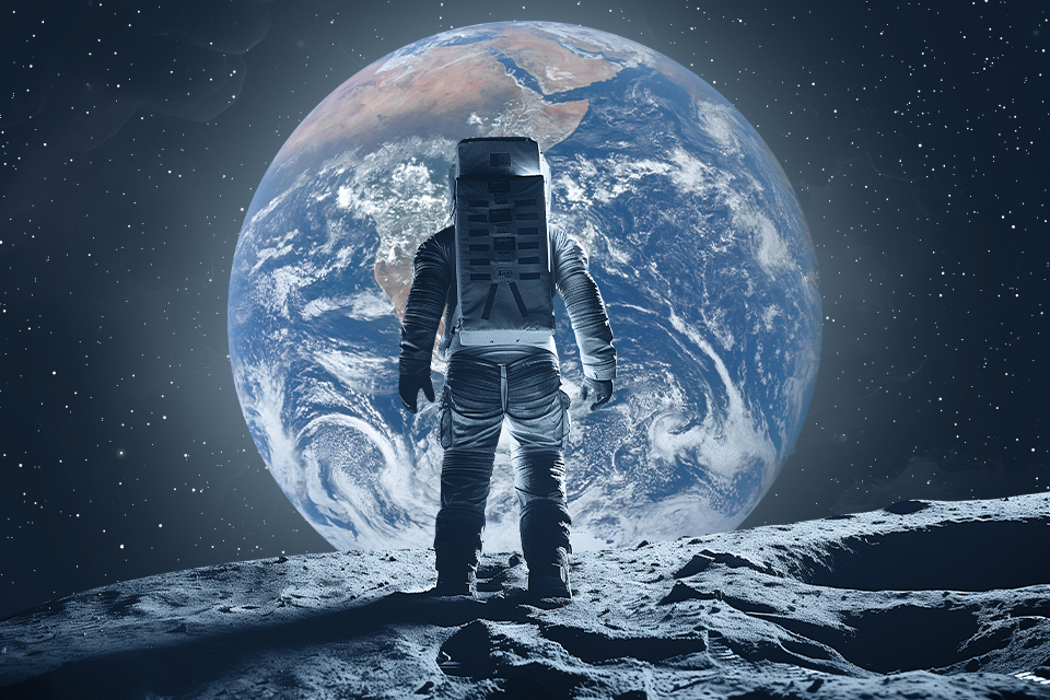 Is it difficult to return from the Moon to Earth?