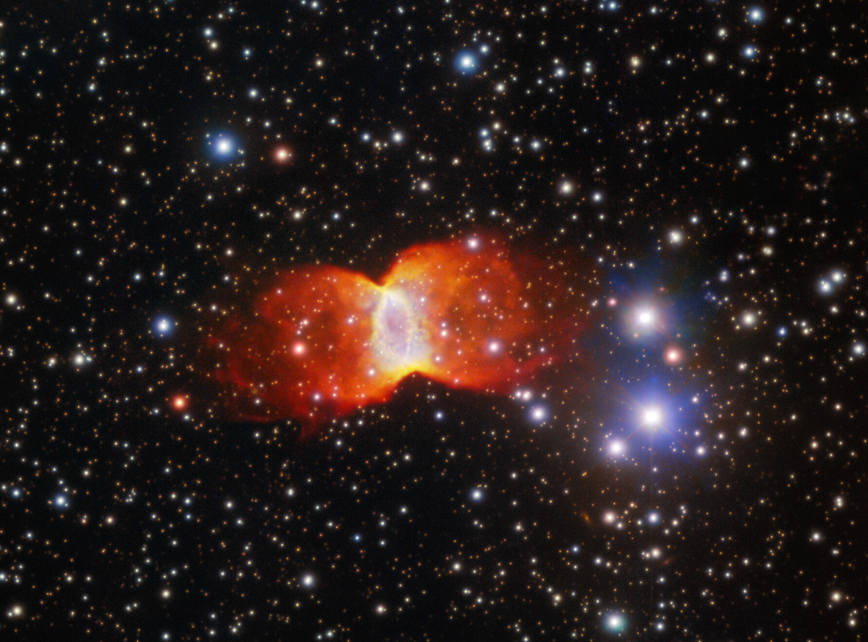 Ghost Butterfly: Gemini North photographs a planetary nebula