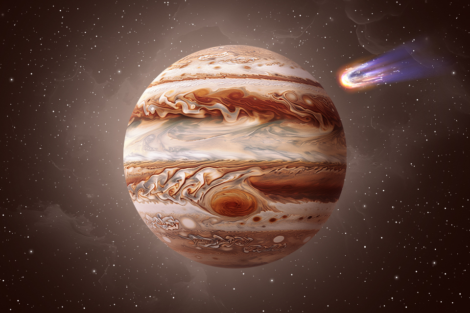 The most grandiose celestial fireworks in history: how Jupiter collided with a comet in 1994