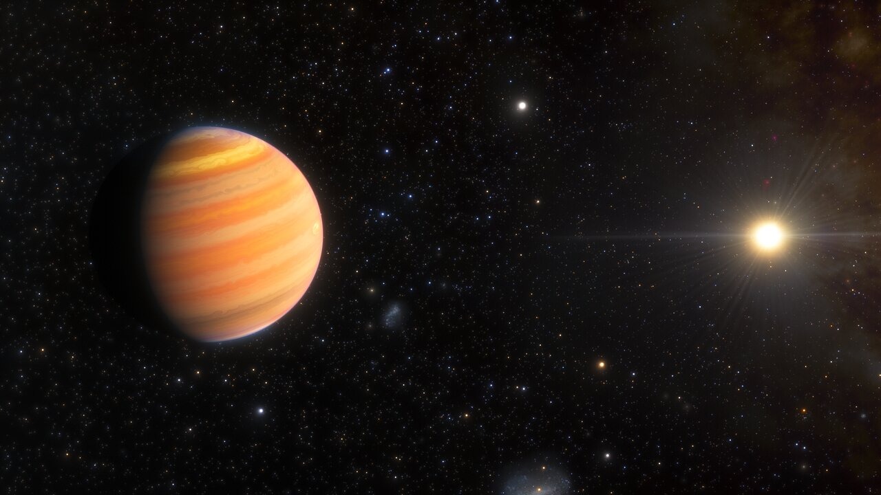 Орбита горячего Юпитера оказалась самой вытянутой из всех экзопланет