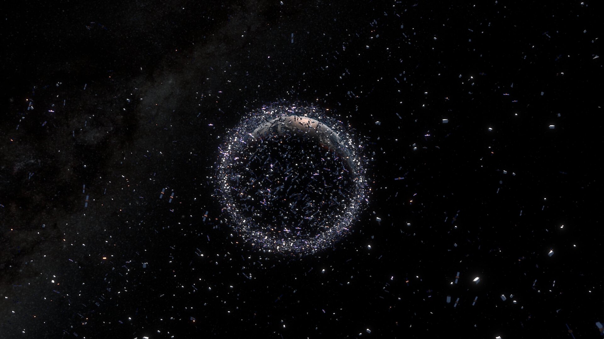Record number of satellites and space debris: ESA publishes report on the situation in Earth orbit