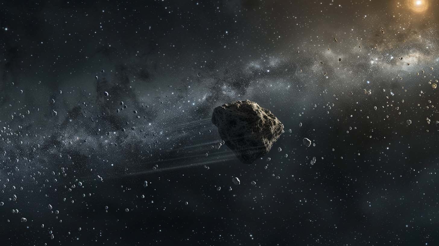 Mysterious dark comets may be the origin of water on Earth