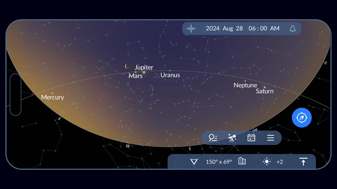 Parade of planets can be observed in the sky on August 28th