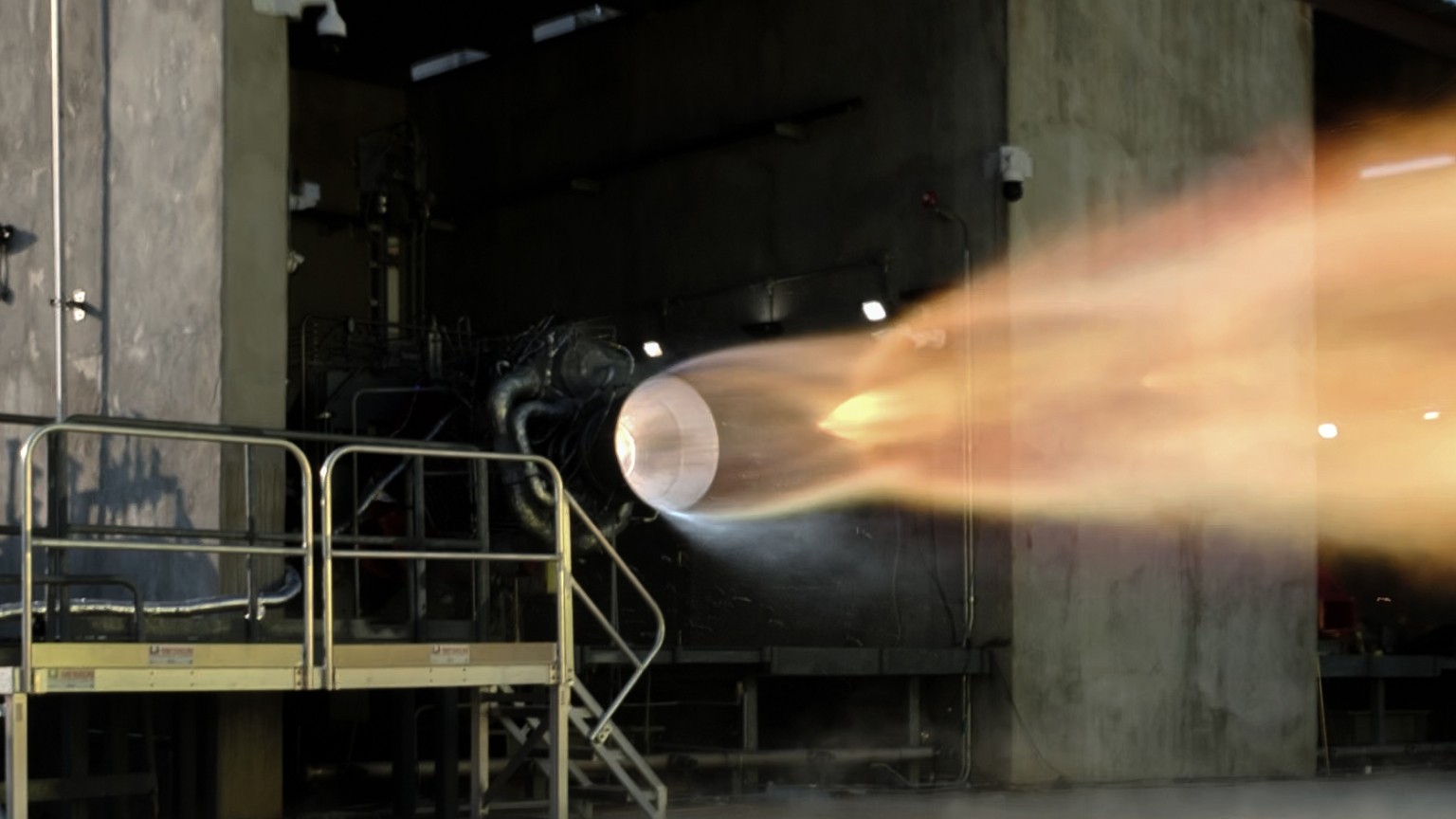 Rocket Lab впервые запустила двигатель Archimedes