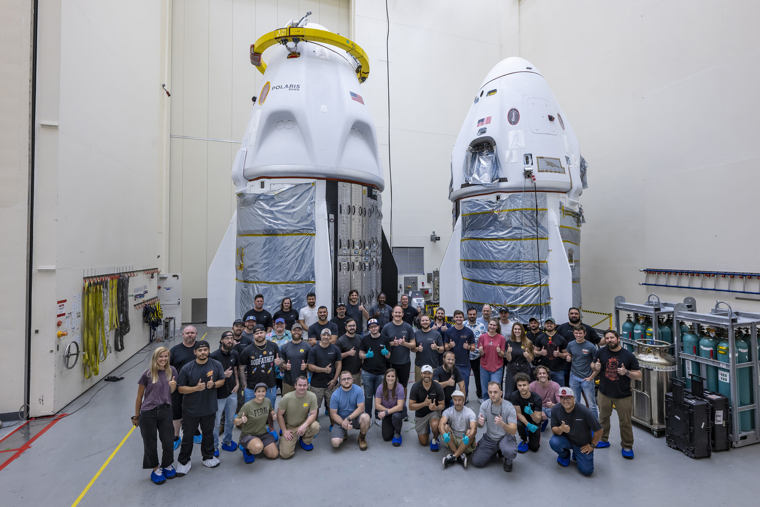 Two Dragons: SpaceX reveals spacecraft for Polaris Dawn and Crew-9 missions