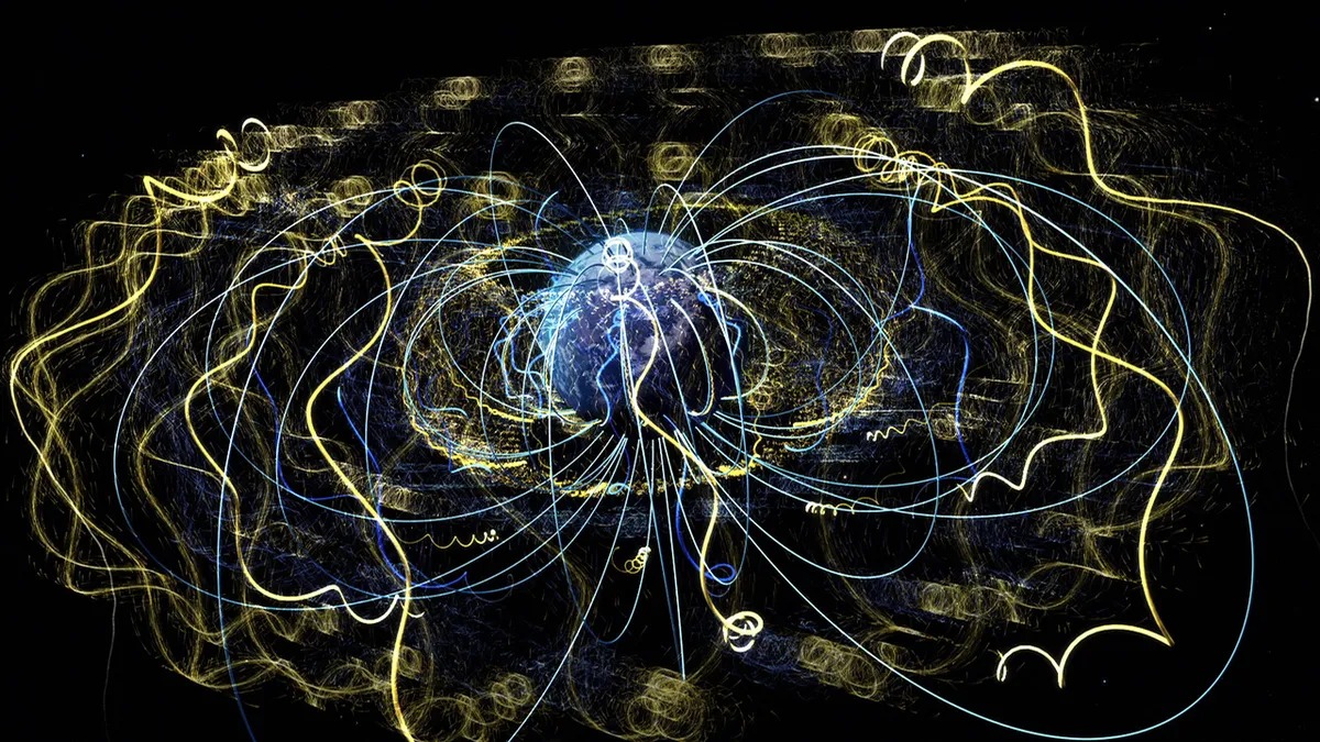 Detected a hidden energy field around the Earth, predicted 60 years ago