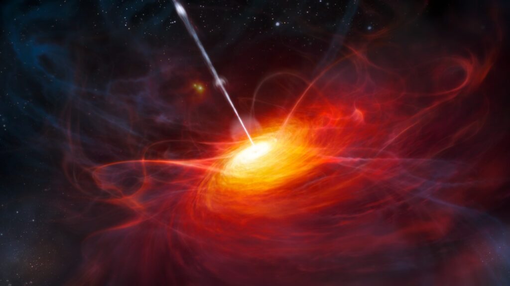 Supermassive black hole. Source: phys.org