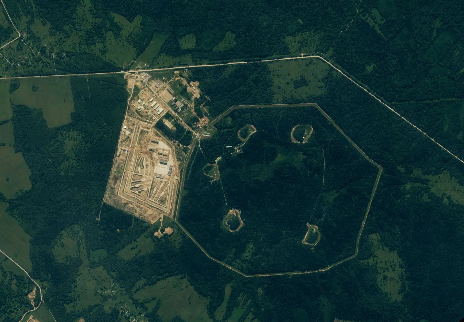 Experts find a possible launch site for Russian nuclear-powered missiles