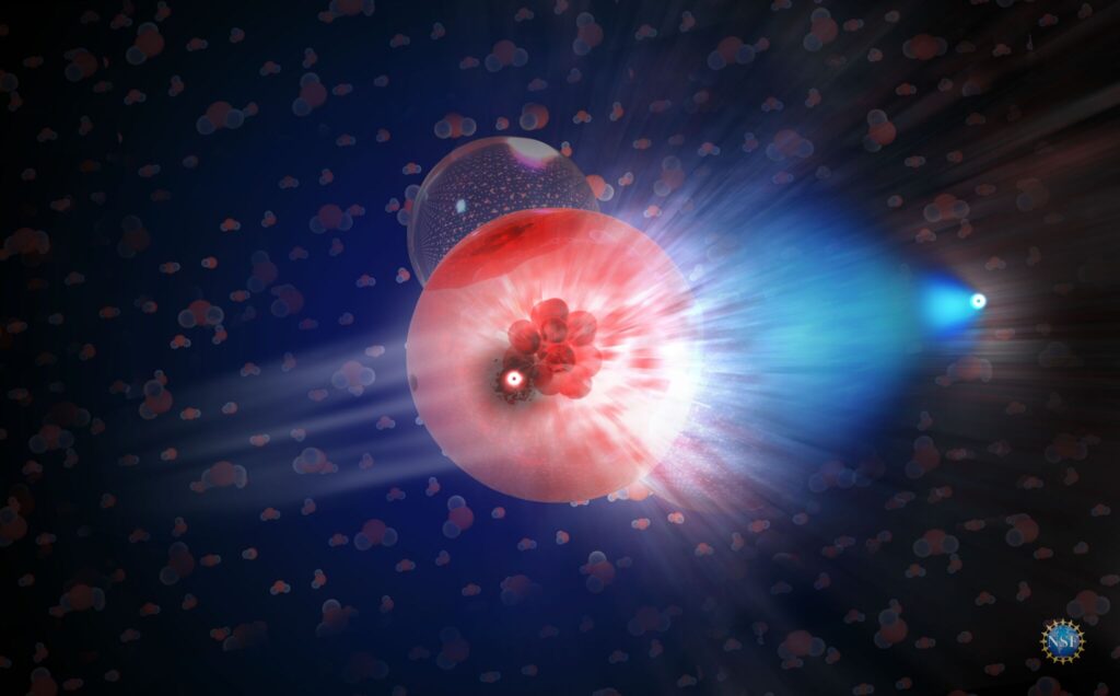 Neutrinos are born during beta decay