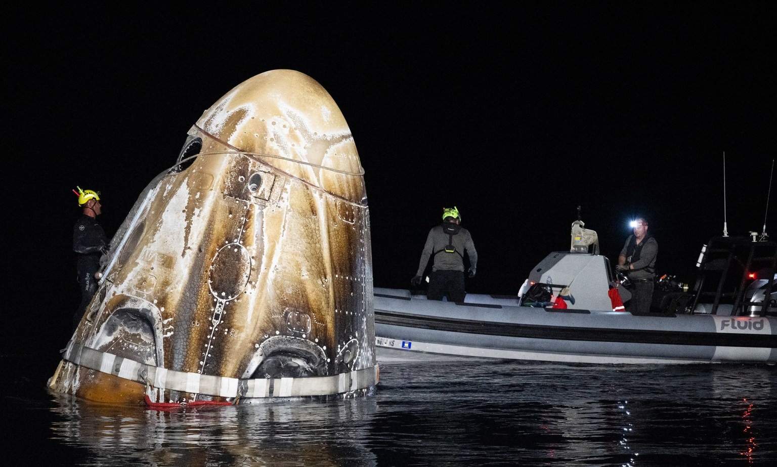 SpaceX Crew-8 astronaut is hospitalized after returning to Earth