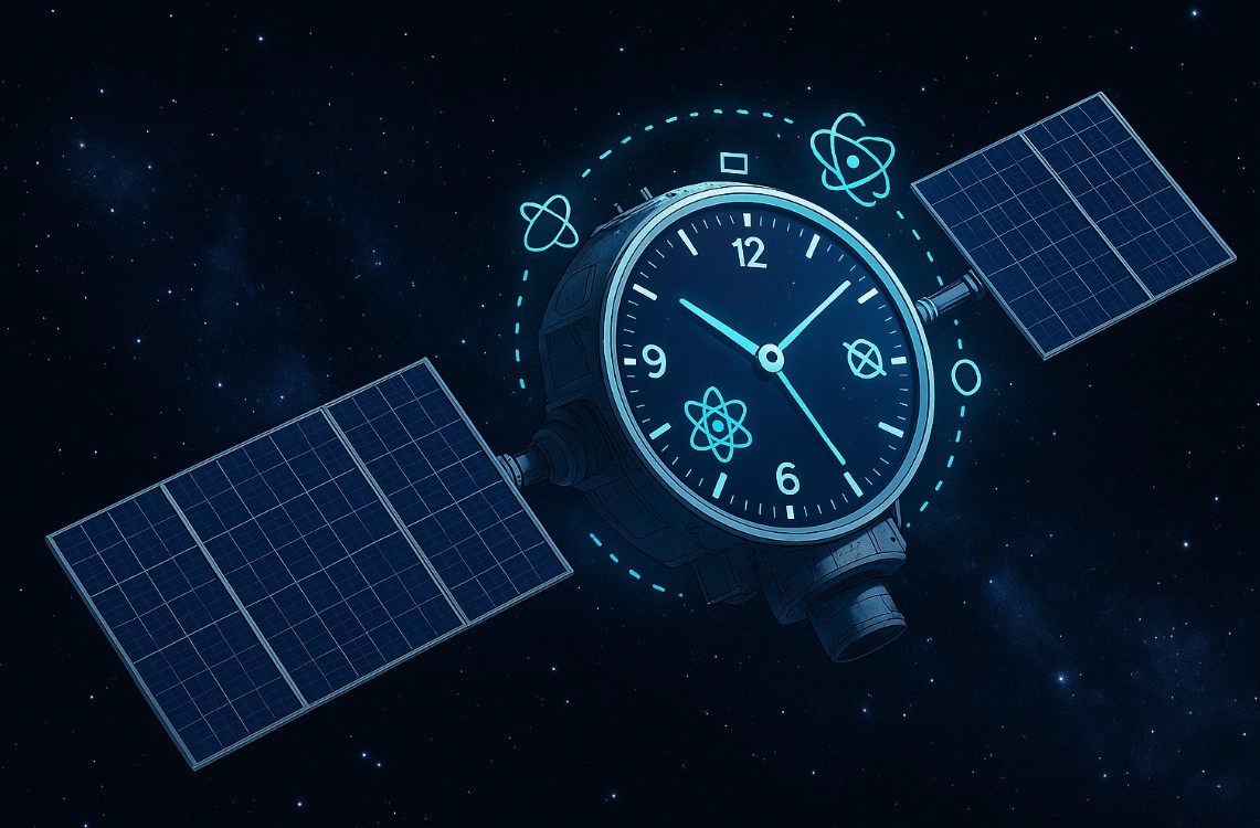 Quantum clocks for space