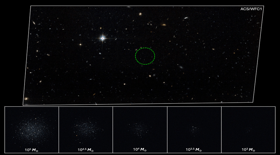 No stars: Hubble discovers dark galaxy