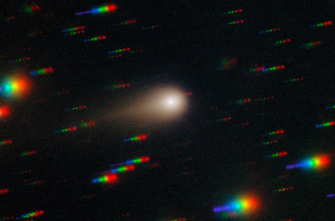 First color image of comet 3I/ATLAS