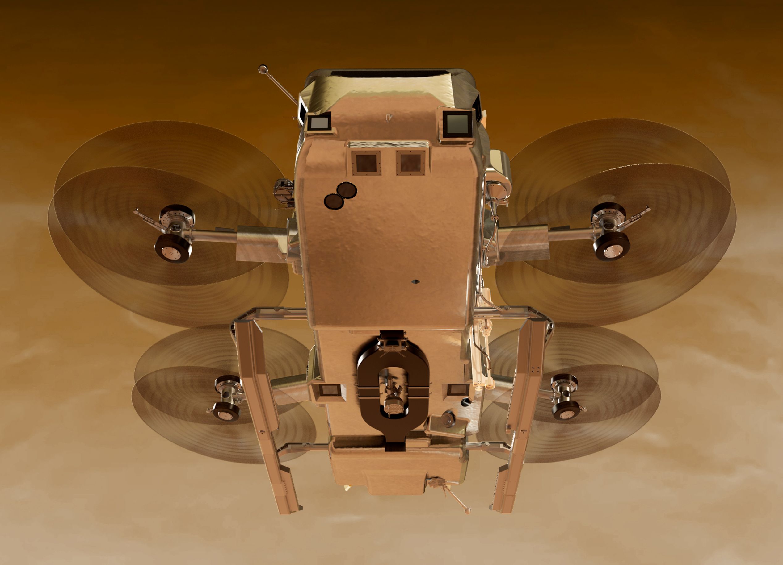 NASA Dragonfly пройшов симуляцію польоту над Титаном