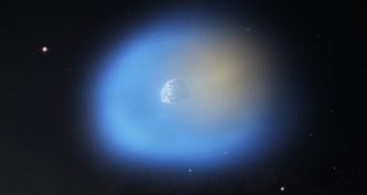 Художнє зображення комети 3I/ATLAS