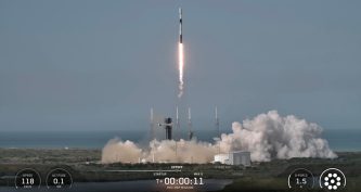 Ракета Falcon 9 із апаратом MRV стартує з мису Канаверал у липні 2026 року.