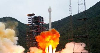 Запуск ракети «Чанчжен-3B» з космодрому Січан із супутником «Шіцзянь-31»