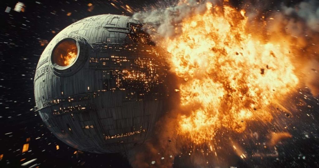 Знищення Зорі смерті у фіналі Star Wars