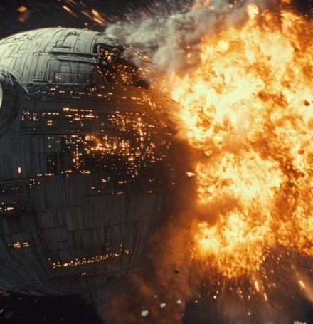 Знищення Зорі смерті у фіналі Star Wars