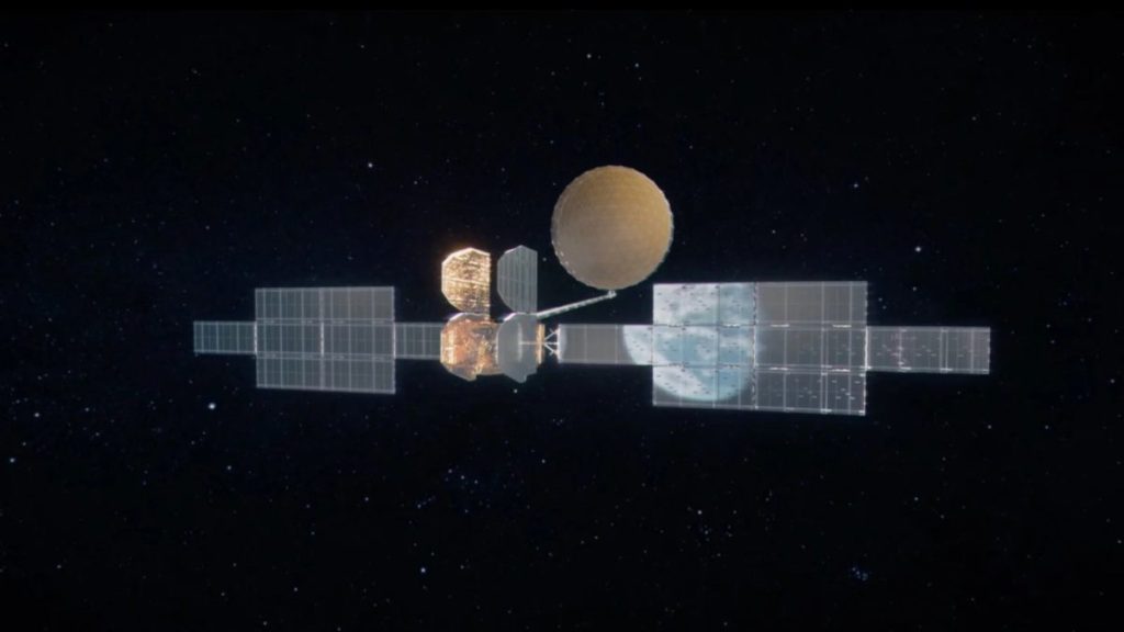 Художнє зображення супутника Viasat-3 F2