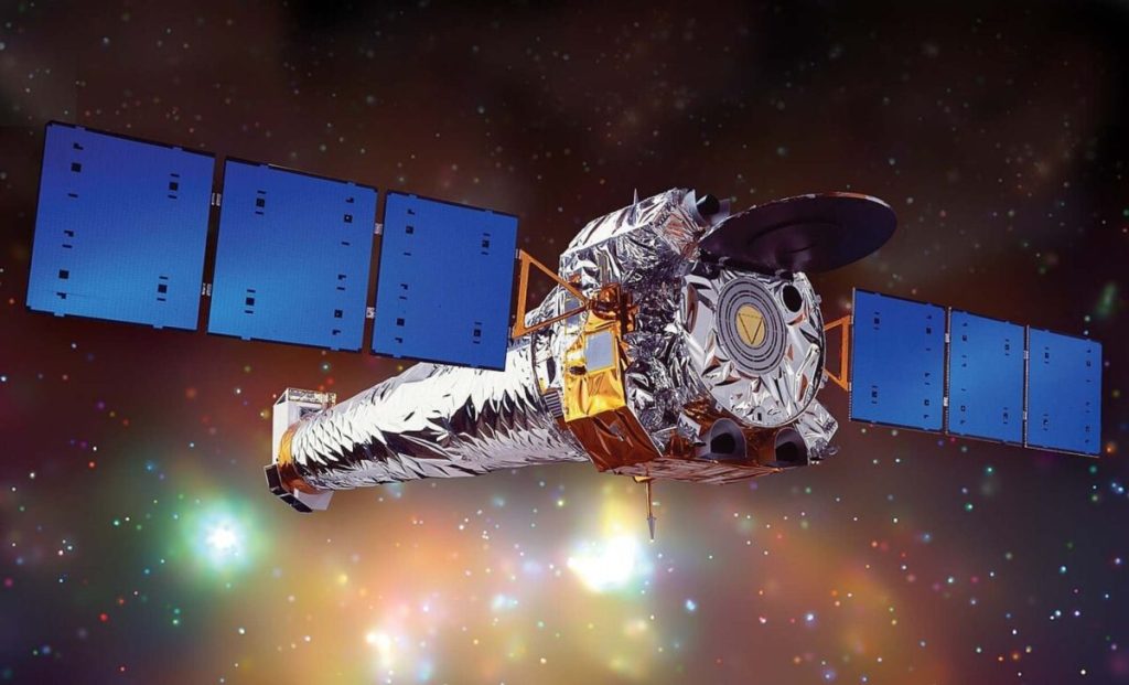 Ілюстрація космічної рентгенівської обсерваторії Chandra