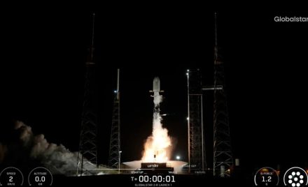 Falcon 9 стартує з вісьмома супутниками Globalstar
