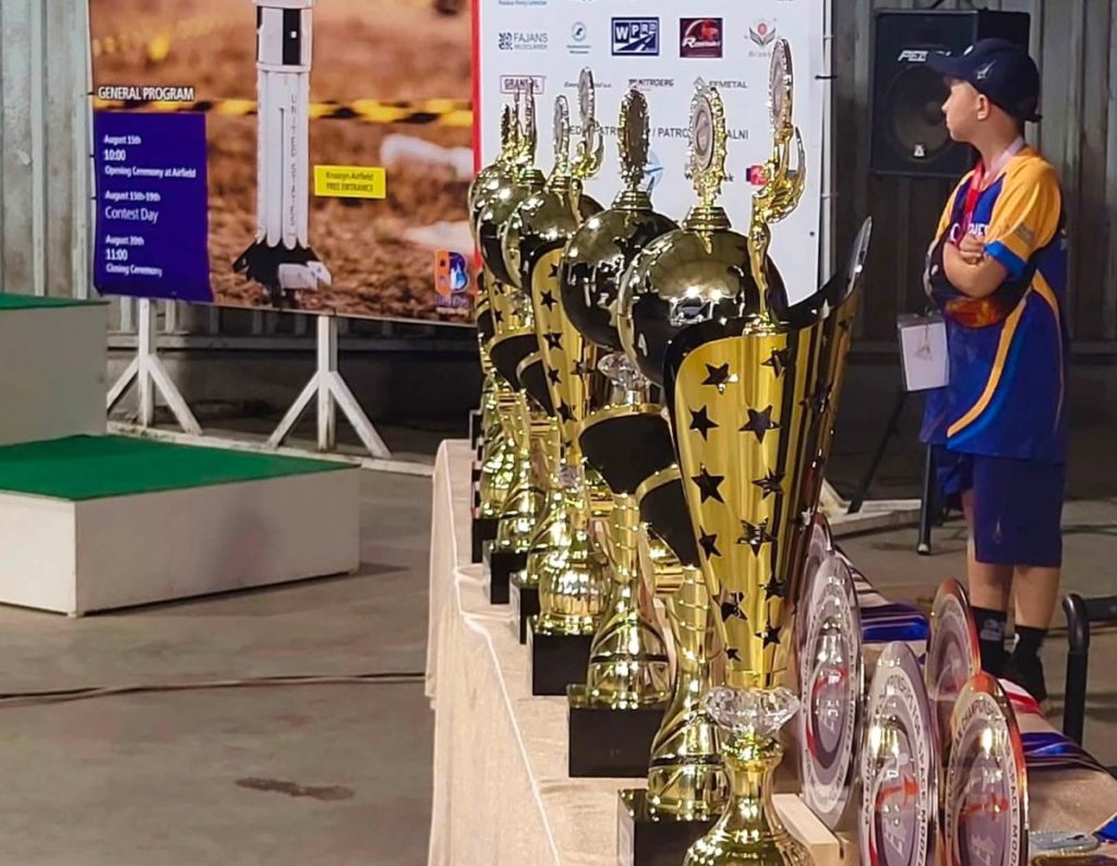 Нагороди чемпіонату Європи з ракетомодельного спорту