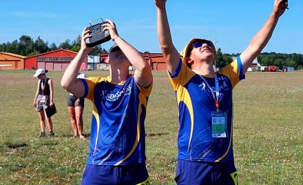 Українські спортсмени на чемпіонаті Європи з ракетомодельного спорту