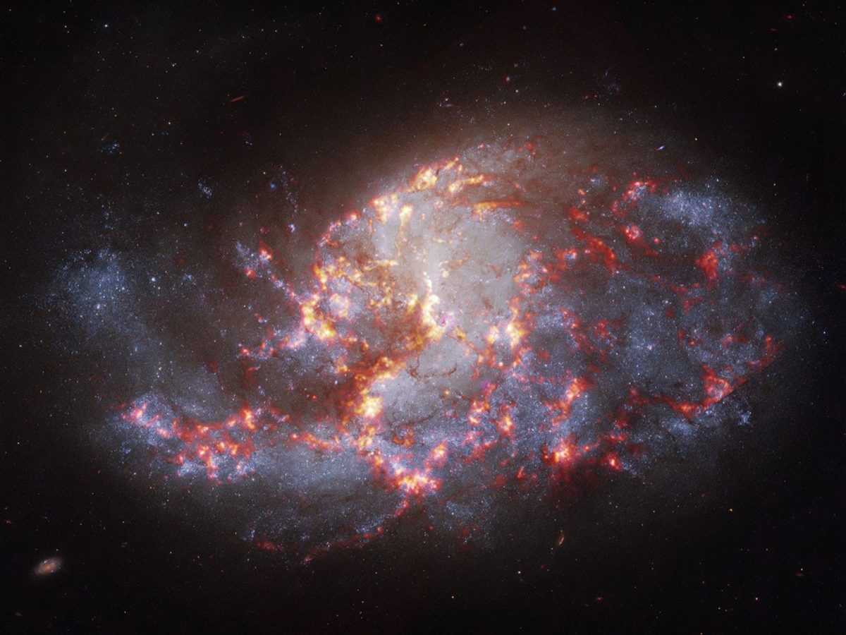 Спіральна галактика з перемичкою NGC 1385
