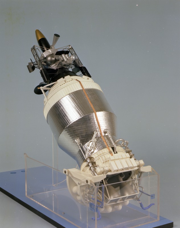 Модель апарату Galileo, приєднаного до модуля Centaur